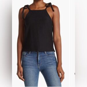 NWT Madewell Tie Shoulder Tank XS